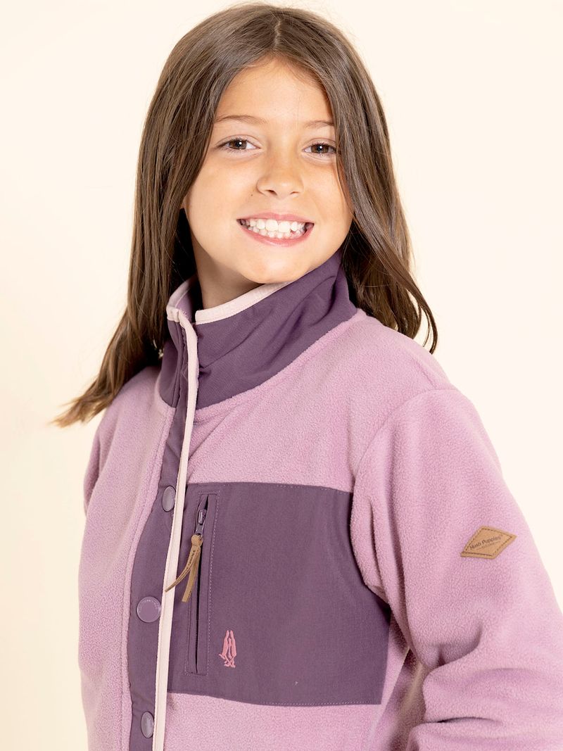 Polar-Niña-Shaggy-Morado