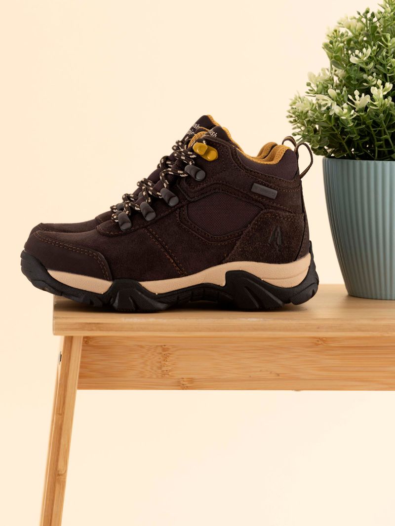 Botin-Cuero-Waterproof-Niño-Tezard-Cafe