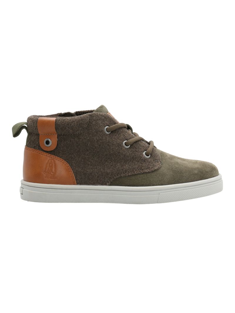 Botin-Cuero-Niño-Connor-K-Verde