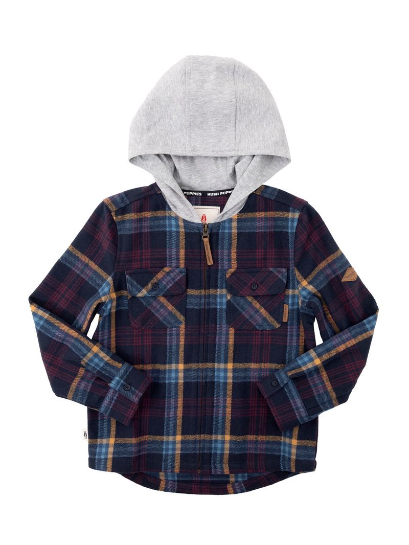 Chaqueta-Franela-Niño-Nevado-Azul