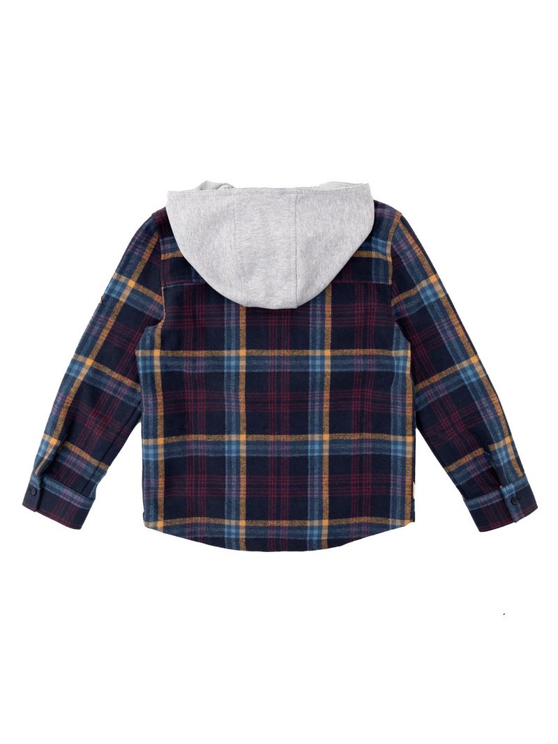 Chaqueta Franela Niño Nevado Azul