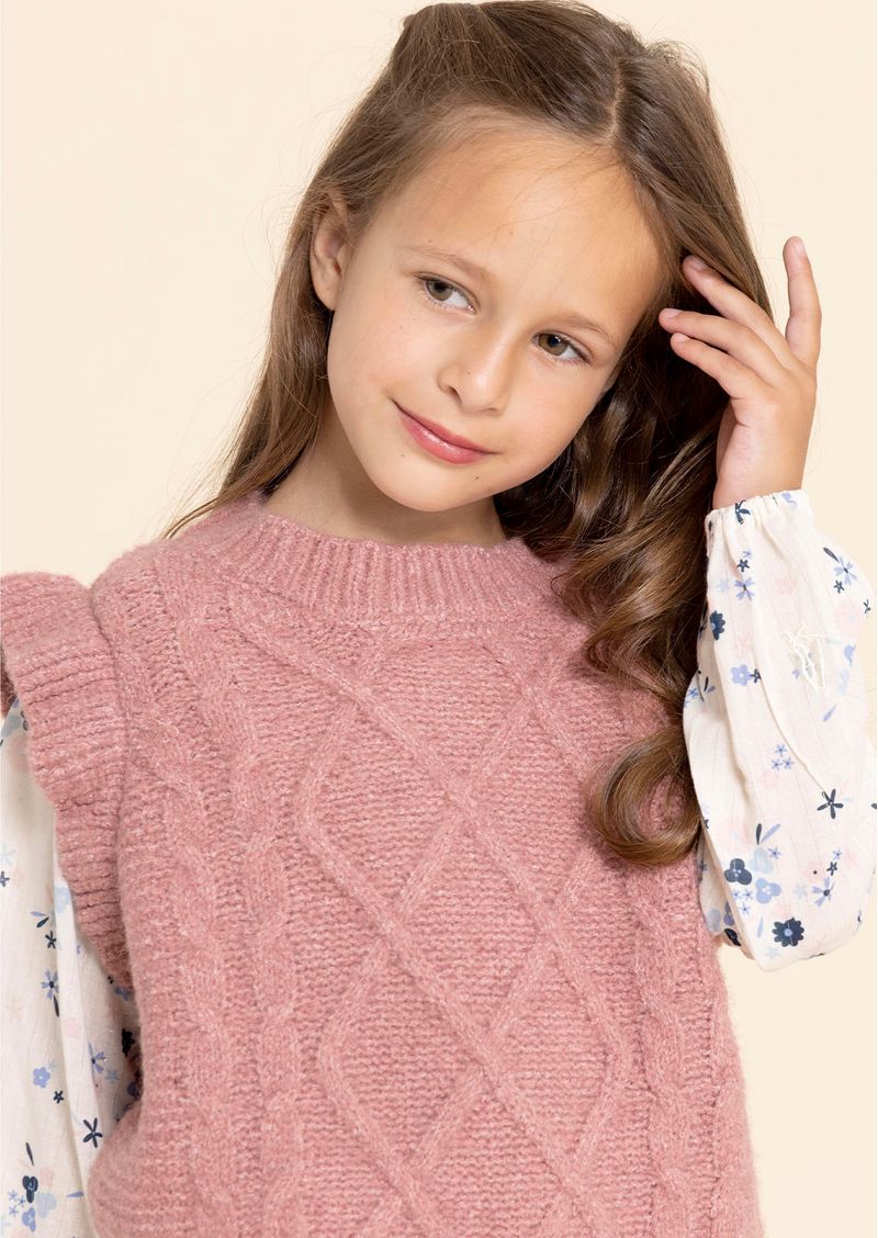 Chaleco-Sin-Mangas-Niña-Isa-Rosado