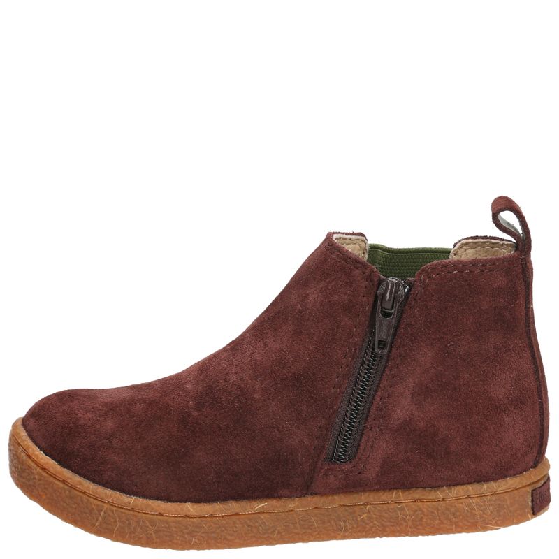 Botín Cuero Niño Piombino Café