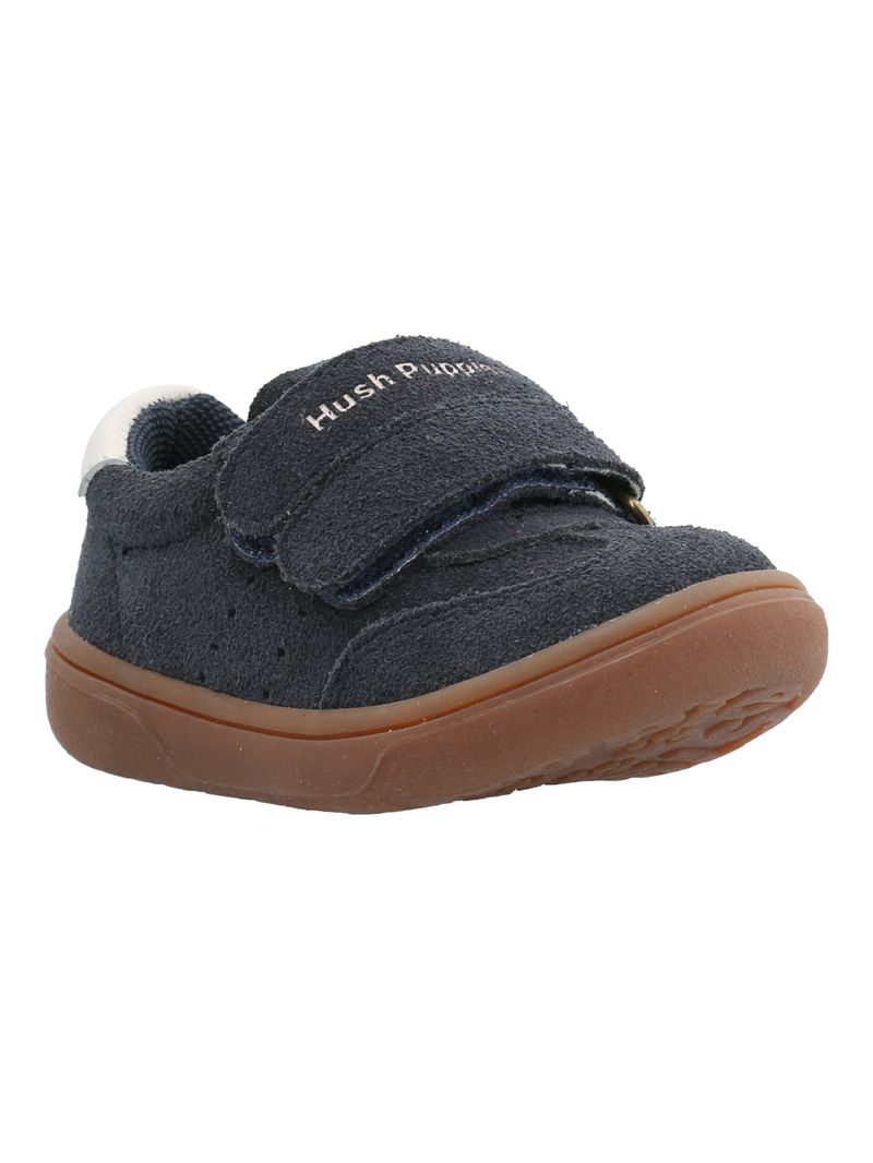 Zapatilla-Cuero-Niña-Clara-K-Azul