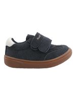 Zapatilla-Cuero-Niña-Clara-K-Azul