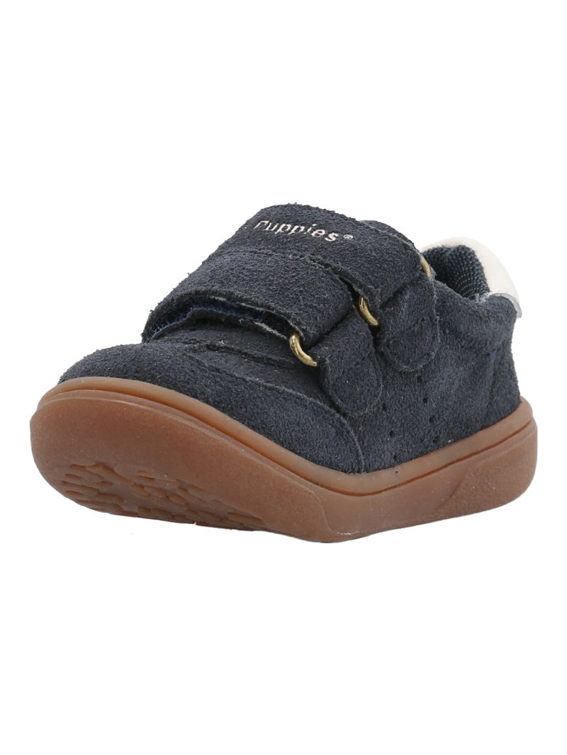 Zapatilla-Cuero-Niña-Clara-K-Azul