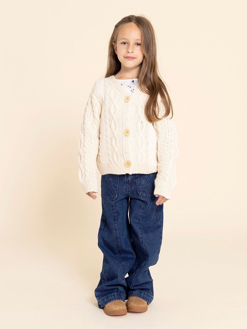 Chaleco-Niña-Elena-Blanco
