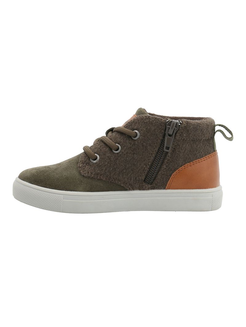 Botin-Cuero-Niño-Connor-K-Verde