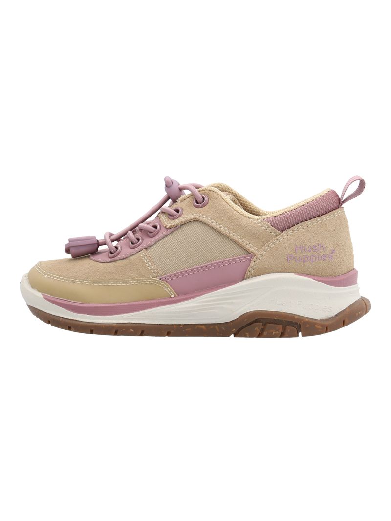 Zapatilla-Cuero-Niña-Irving-Beige