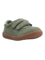 Zapatilla-Cuero-Niño-Clara-K-Verde