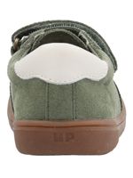 Zapatilla-Cuero-Niño-Clara-K-Verde