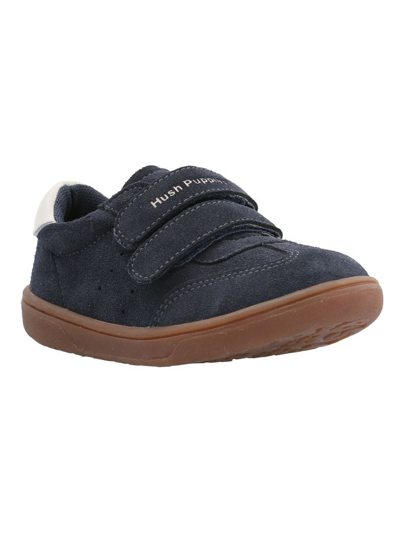 Zapatilla-Cuero-Niño-Clara-K-Azul