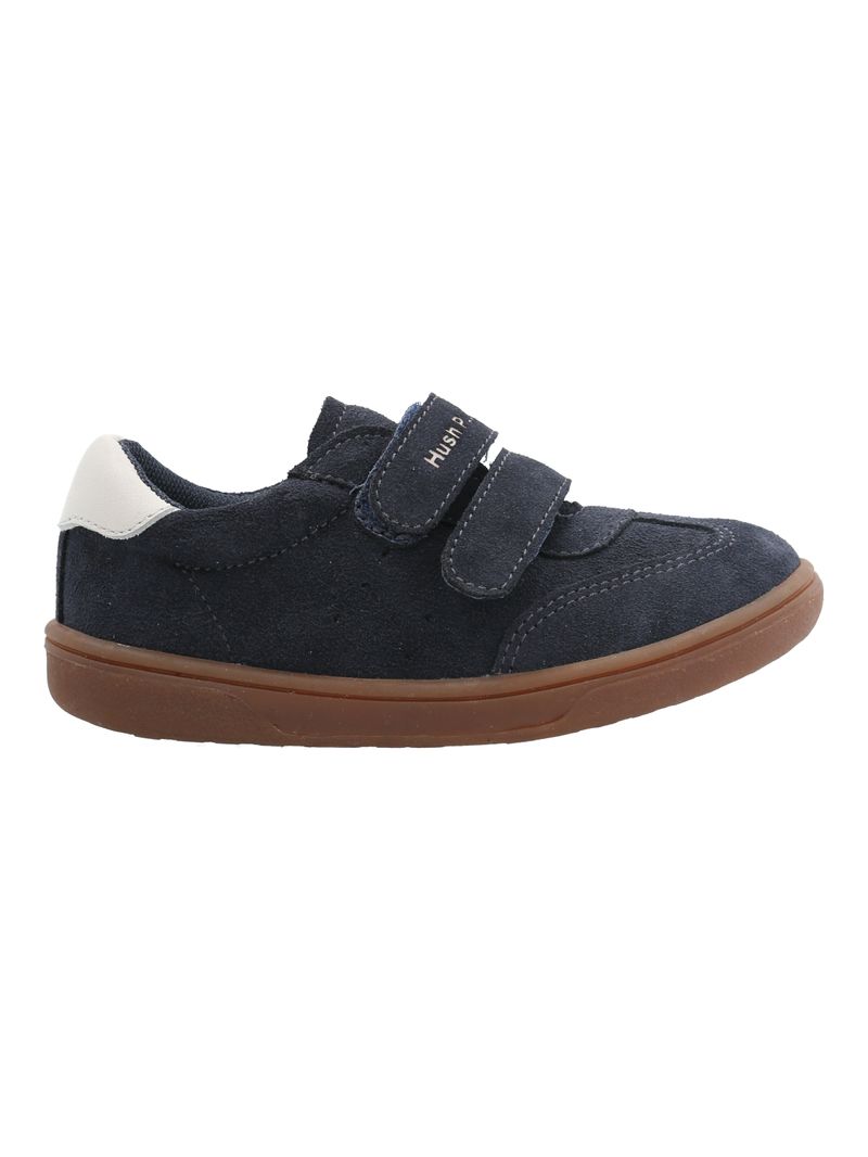 Zapatilla-Cuero-Niño-Clara-K-Azul