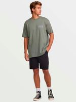 Polera M/C Hombre A/Div Gris Billabong