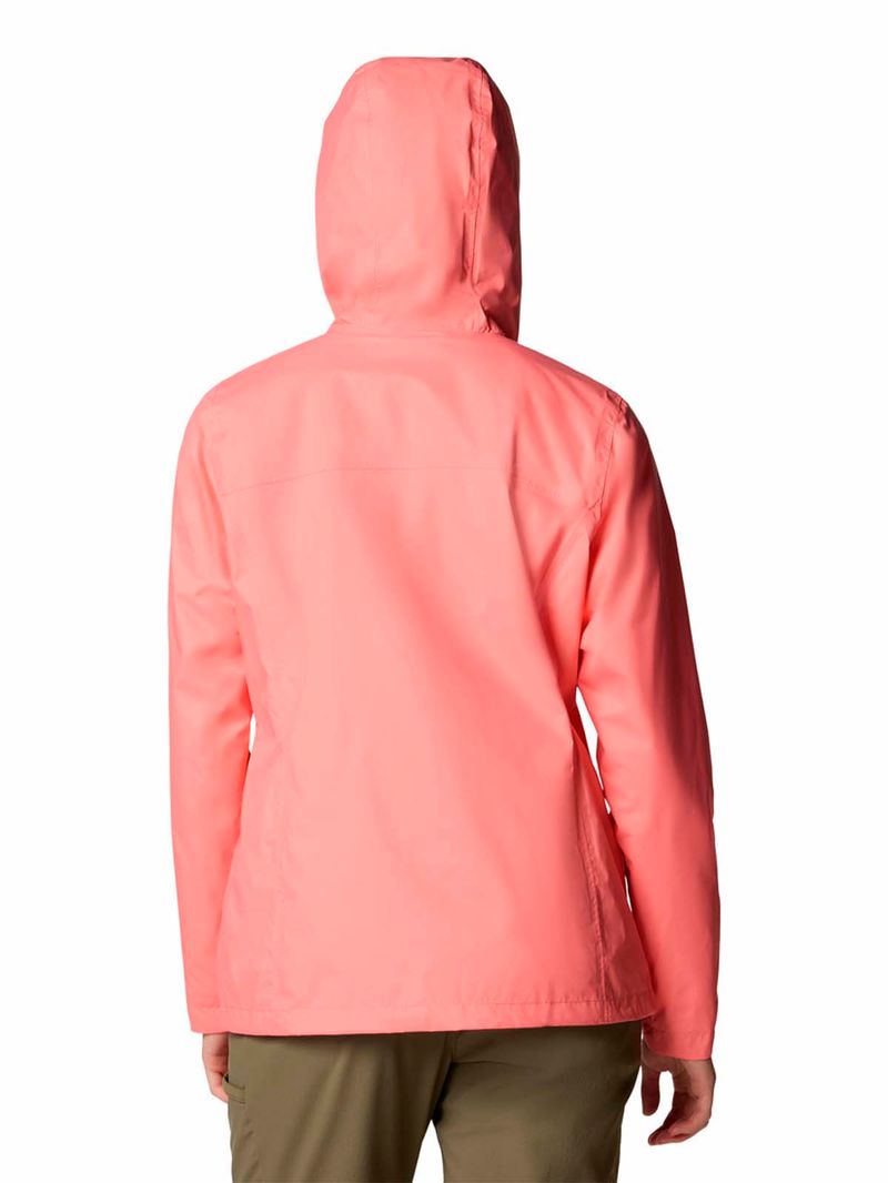 Cortaviento Mujer Arcadia II Rosado Columbia