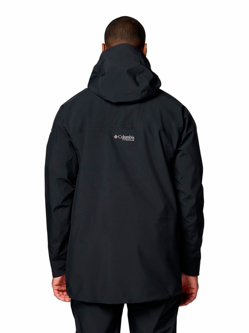 Cortaviento-Hombre-Platinum-II-3L-Ski-Negro-Columbia