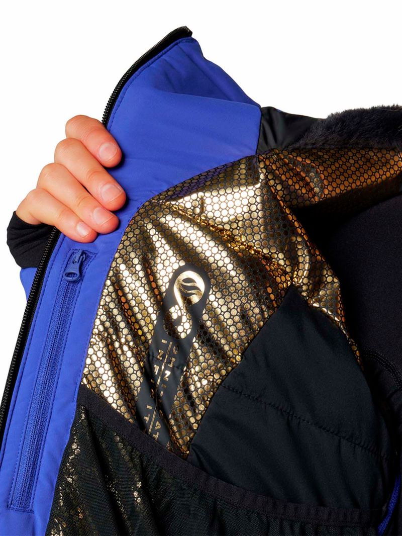 Parka Mujer Cirque Bowl Ski Azul Columbia