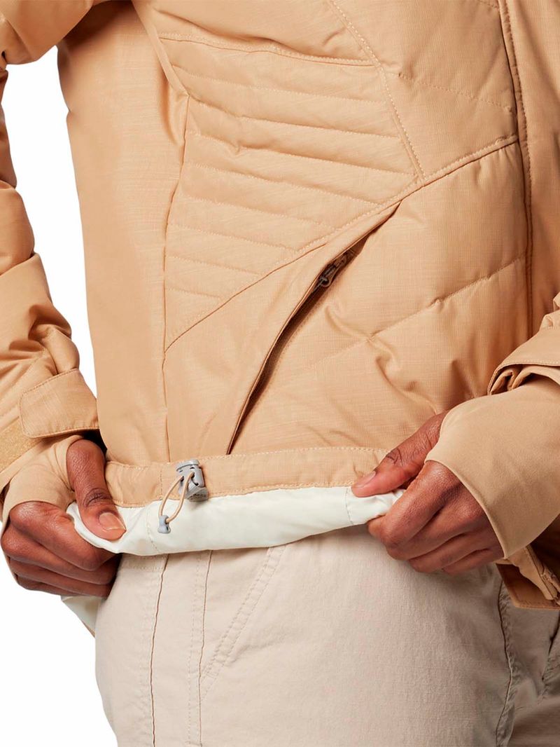 Parka Mujer Lay Down IV Beige Columbia