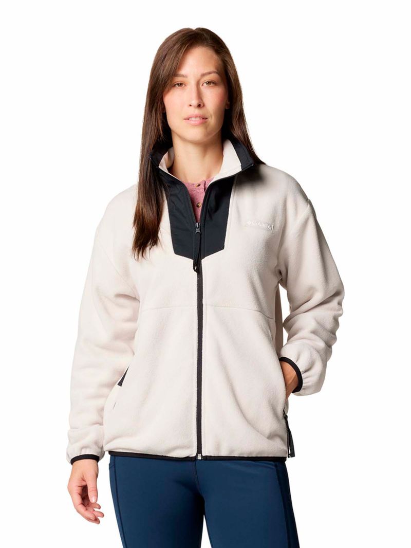 Polar Mujer Sequoia Grove Full Zip Gris Columbia