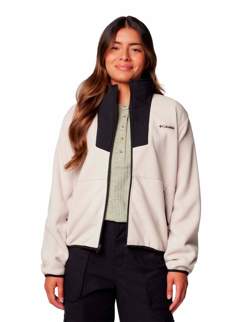 Polar Mujer Sequoia Grove Full Zip Gris Columbia