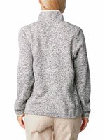 Polar Mujer Sweater Weather Half Snap Blanco Columbia