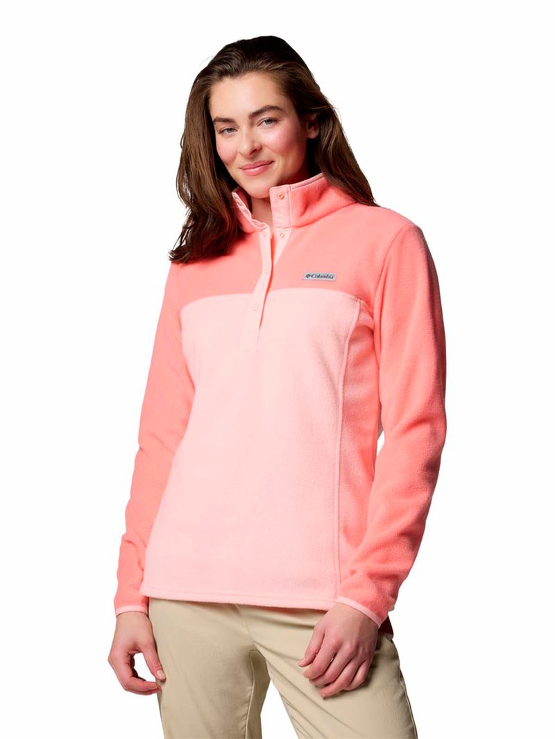 Polar-Mujer-Benton-Springs-Half-Snap-Rosado-Columbia