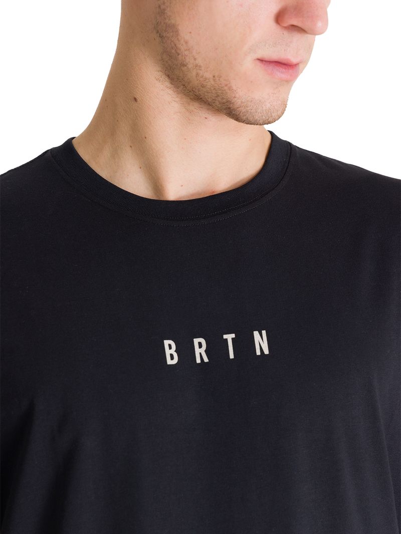 Polera-Manga-Corta-Hombre-Japow-Negra-Burton