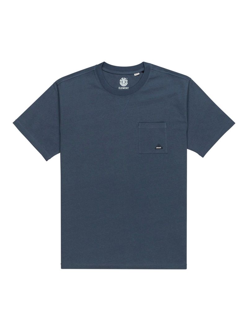 Polera-Manga-Corta-Hombre-Cipher-Azul-Element