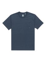 Polera Manga Corta Hombre Cipher Azul Element