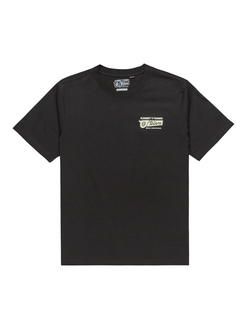Polera-Manga-Corta-Hombre-Ambition-Negra-Element
