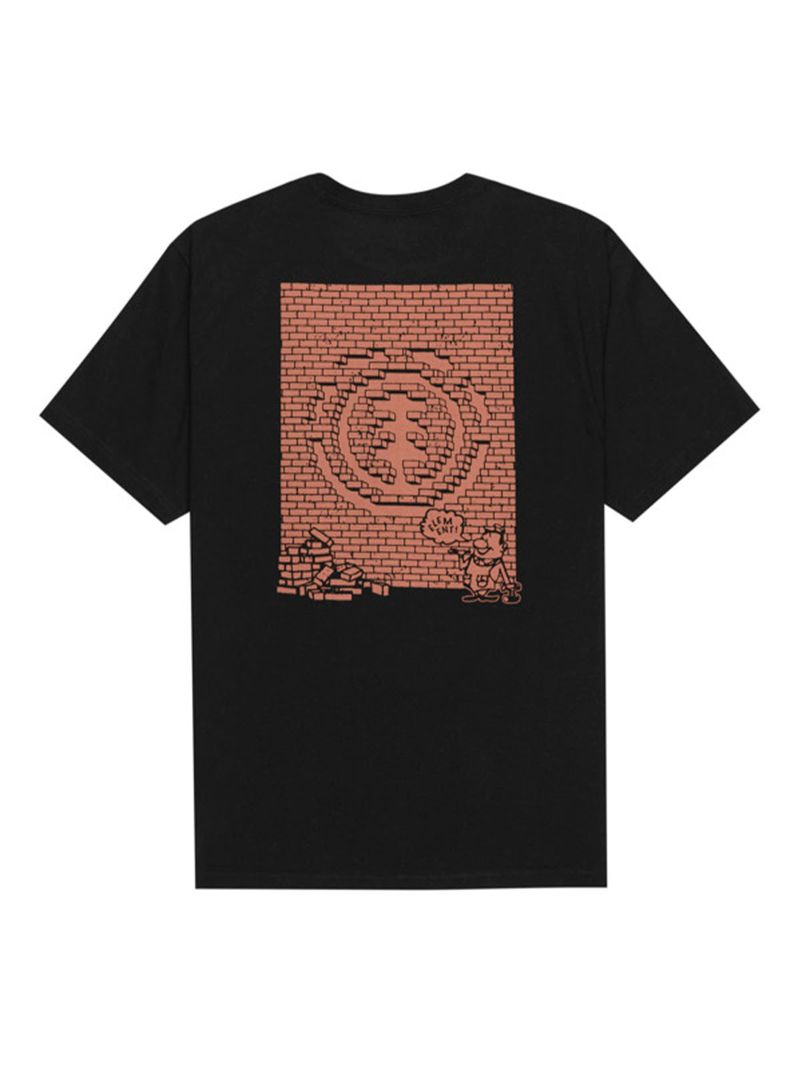 Polera-Manga-Corta-Hombre-Job-Done-Negra-Element