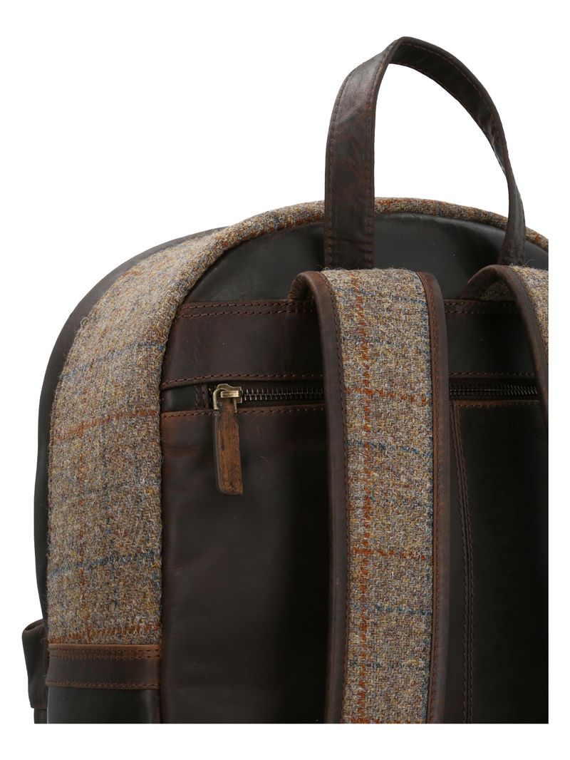Mochila-Harris-Tweed-Hombre-Harris-Tweed-Back-Cafe-Rockford