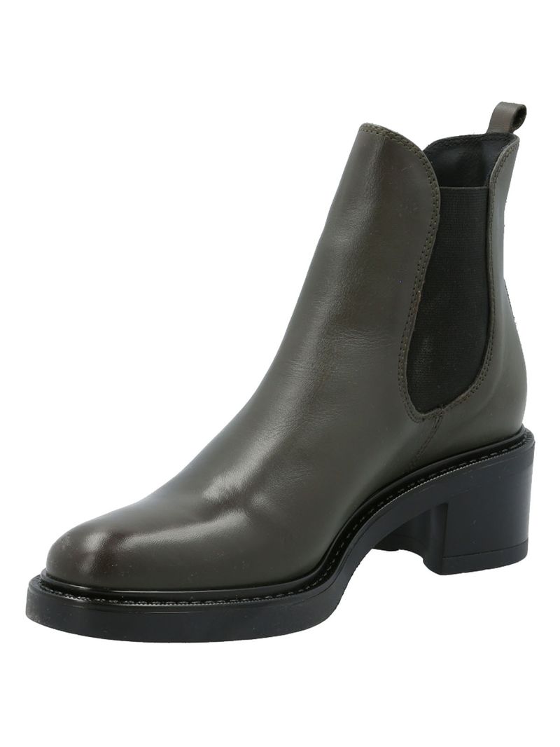 Botín Cuero Mujer Bessie Gris Rockford