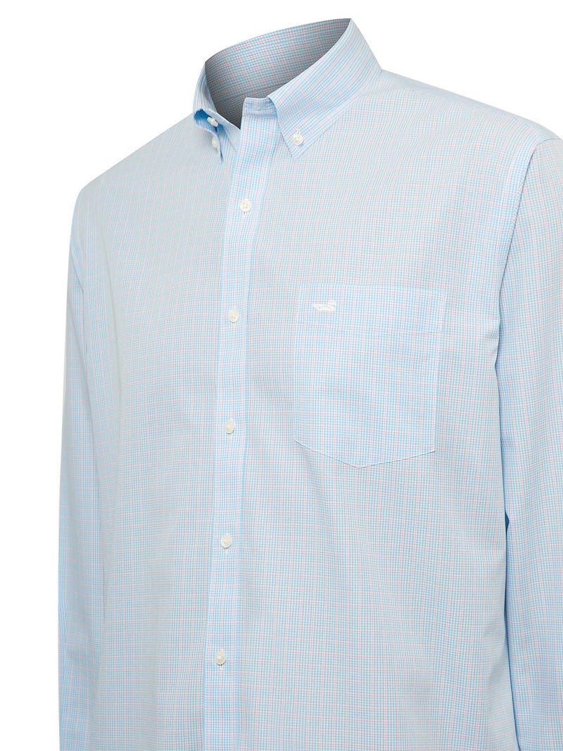 Camisa Cuello Button-Down Hombre WF Celeste Rockford