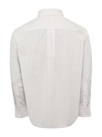 Camisa Cuello Button-Down Hombre WF Blanco a Cuadros Rockford