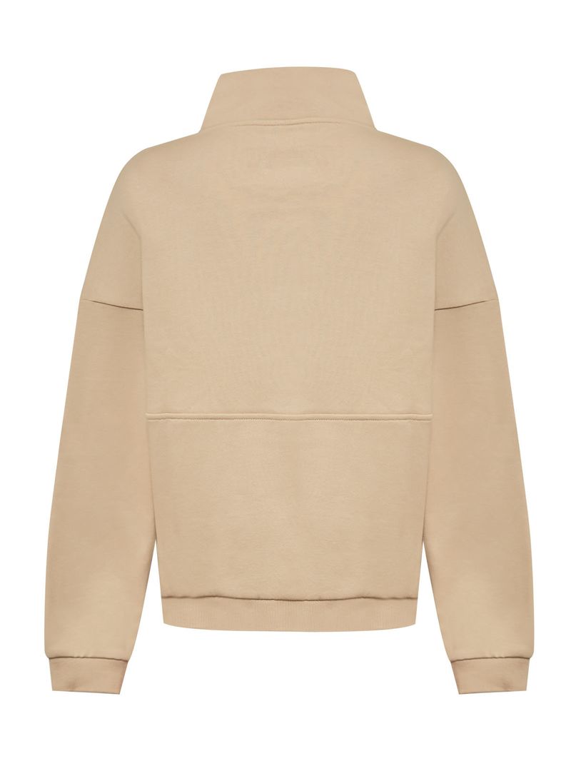 Poleron-Algodon-Organico-Mujer-Cali-Beige-Rockford