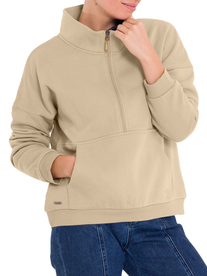 Poleron-Algodon-Organico-Mujer-Cali-Beige-Rockford