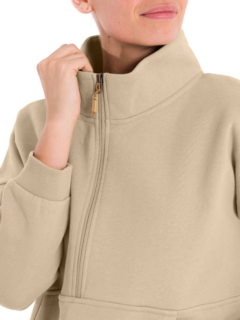 Poleron-Algodon-Organico-Mujer-Cali-Beige-Rockford