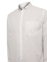 Camisa Cuello Button-Down Hombre WF Blanco a Cuadros Rockford