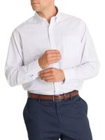 Camisa Cuello Button-Down Hombre WF Blanco a Cuadros Rockford