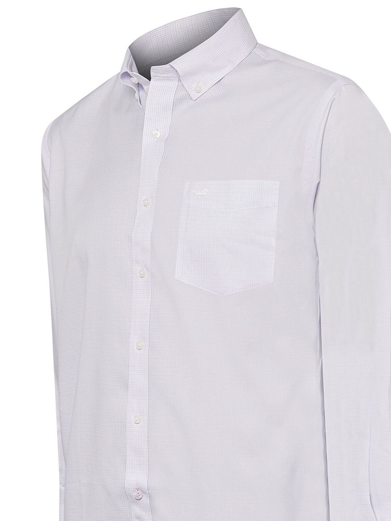 Camisa Cuello Button-Down Hombre WF Blanco Rockford