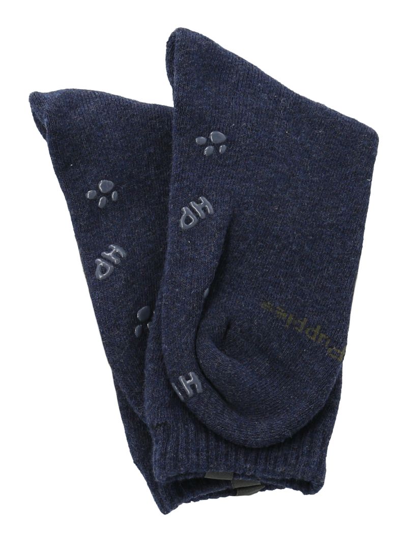 Calcetin Algodón Niño Heavy Plain Azul Hush Puppies