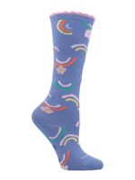 Calcetin Algodón Niña Kh St Rainbow Azul Hush Puppies