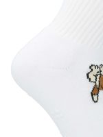 Calcetin-Algodon-Niño-C-Dog-Sportrib-Blanco-Hush-Puppies