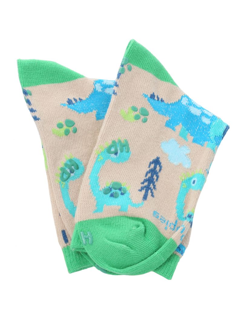 Calcetin Algodón Niño C Tryceratop Beige/Crudo Hush Puppies