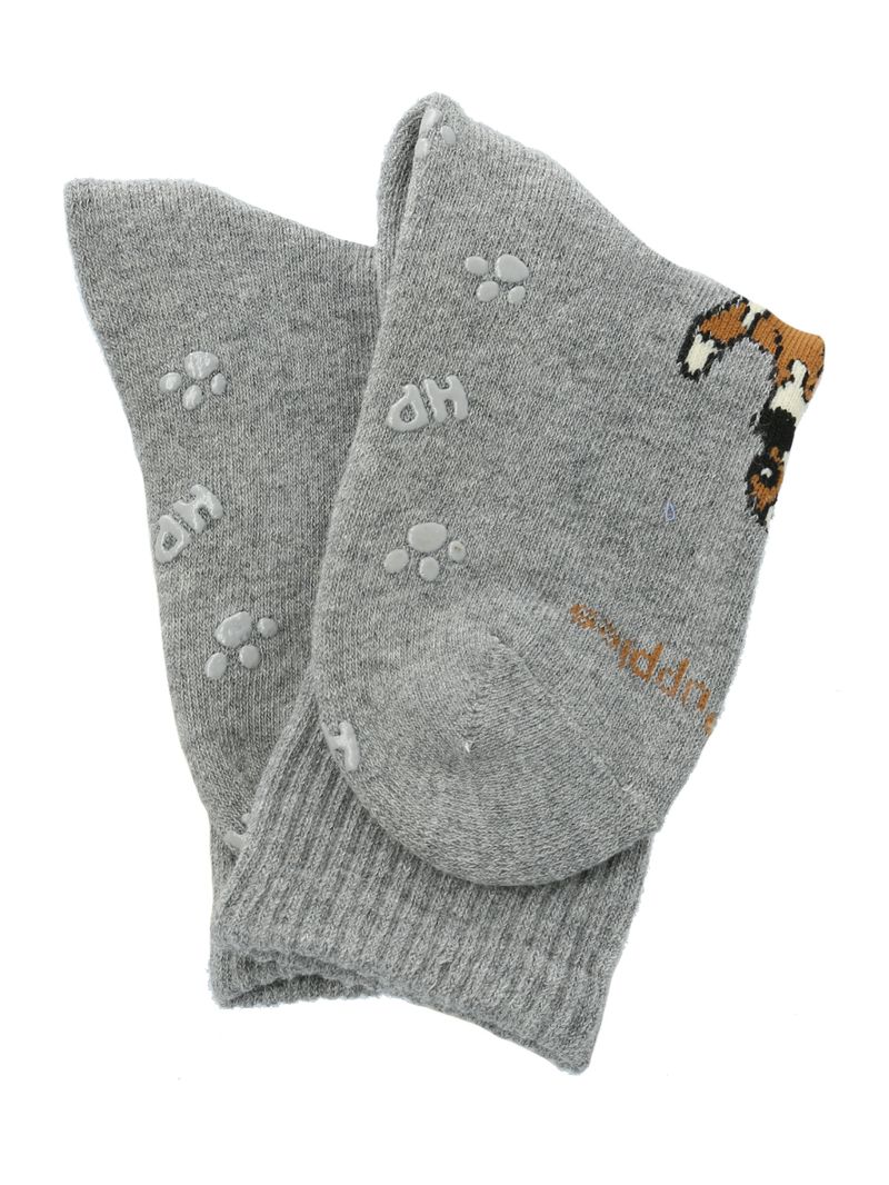 Calcetin Algodón Niño C Dog Sportrib Gris Hush Puppies