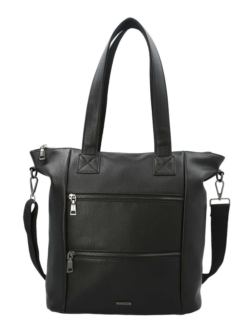 Cartera-Mujer-Estade-Tote-Negro-Azaleia