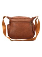 Cartera Mujer Monza Cross Café Azaleia