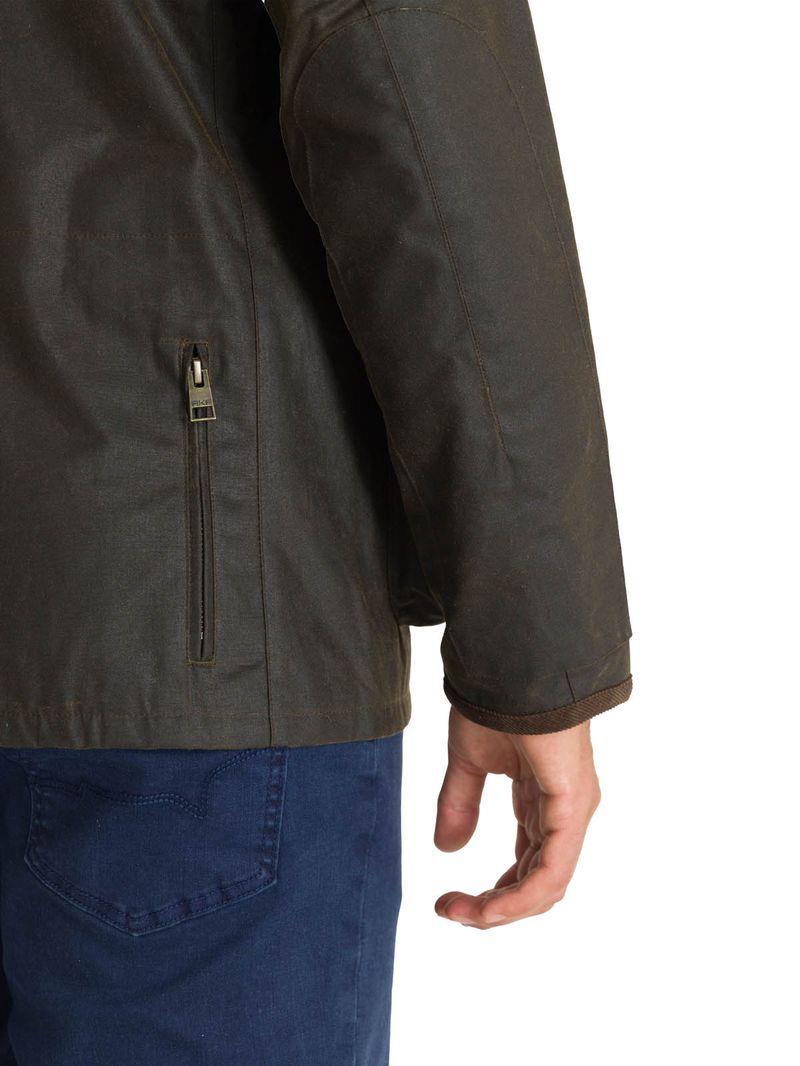 Chaqueta-Wax-Hombre-Claswax-Verde-Rockford