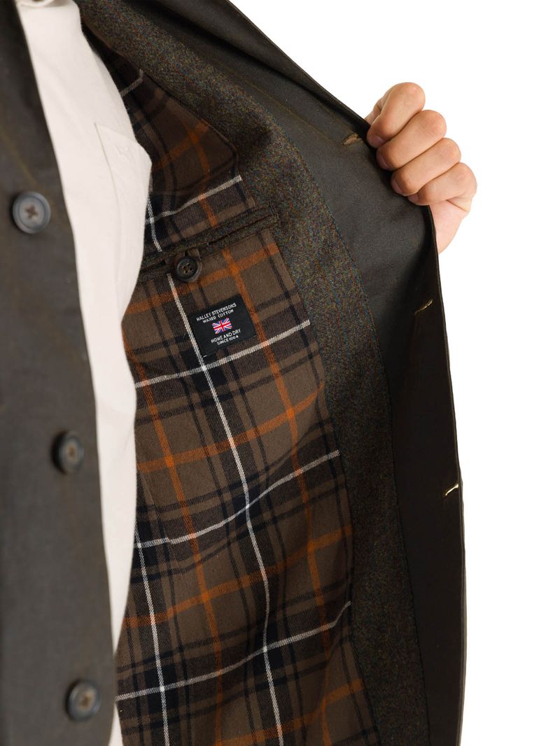 Chaqueta-Wax-Hombre-Claswax-Verde-Rockford